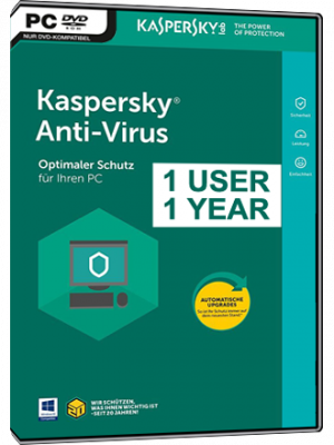 Kaspersky AntiVirus 1 User
