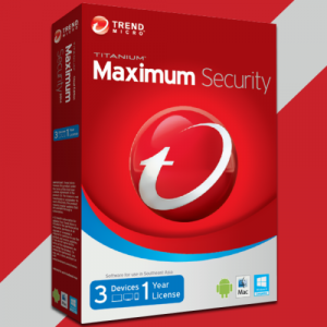 Trend Micro Maximum Security 1 PC