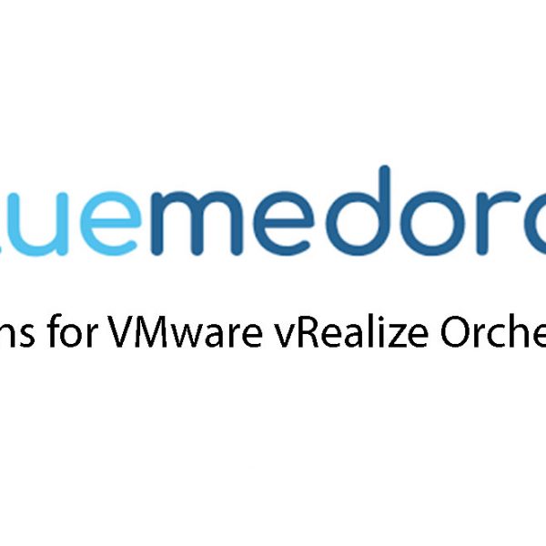 Blue Medora Plug ins for VMware vRealize Orchestrator