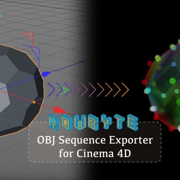 OBJ Sequence Exporter for Cinema 4D