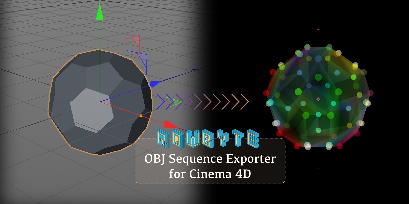 OBJ Sequence Exporter for Cinema 4D
