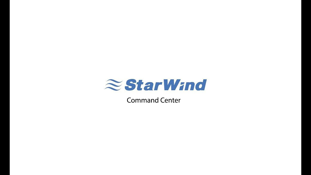 StarWind Command Center