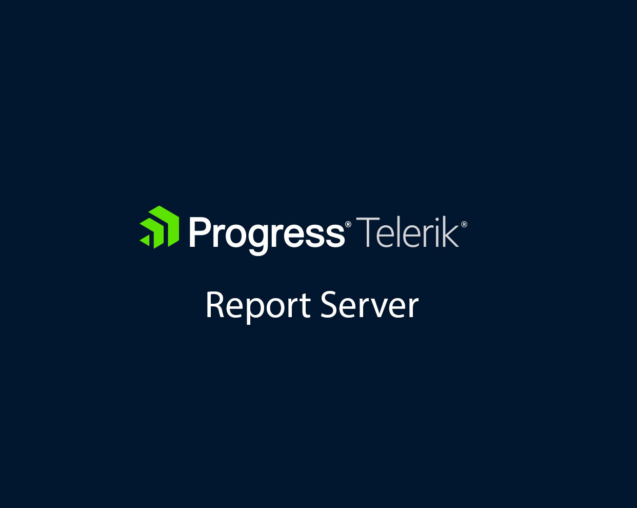 Telerik Report Server