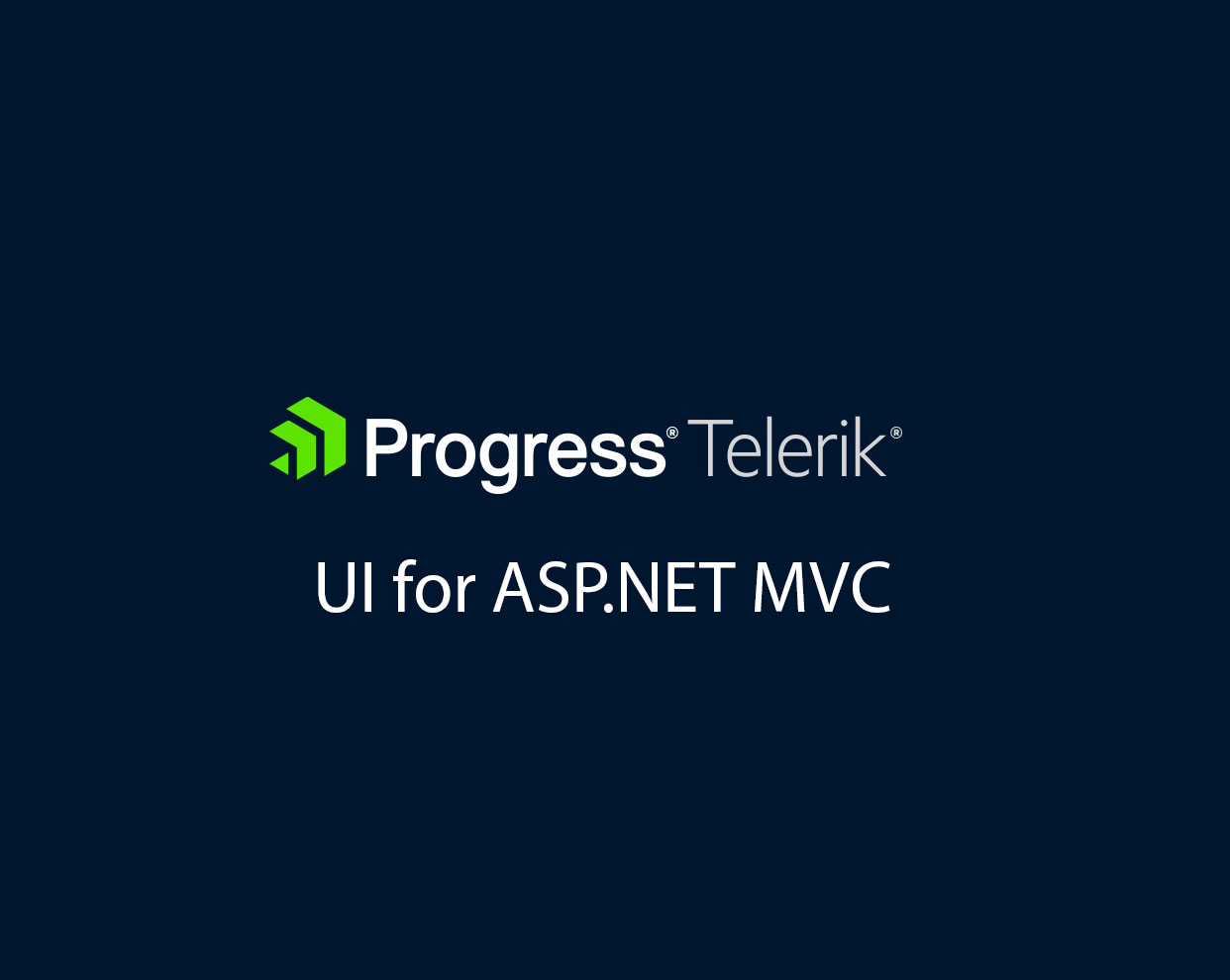 Telerik UI for ASP.NET MVC