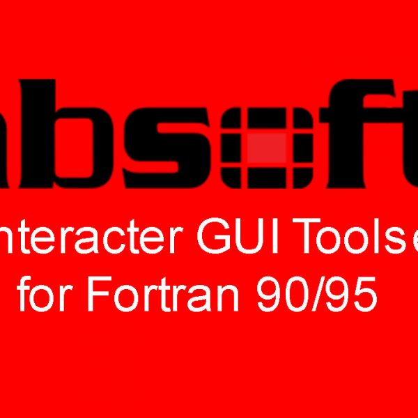 Winteracter GUI Toolset for Fortran 90 95