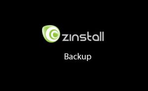 Zinstall Backup