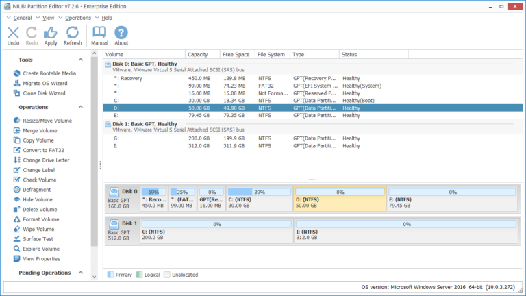 NIUBI Partition Editor Pro / Technician 9.7.0 for apple download