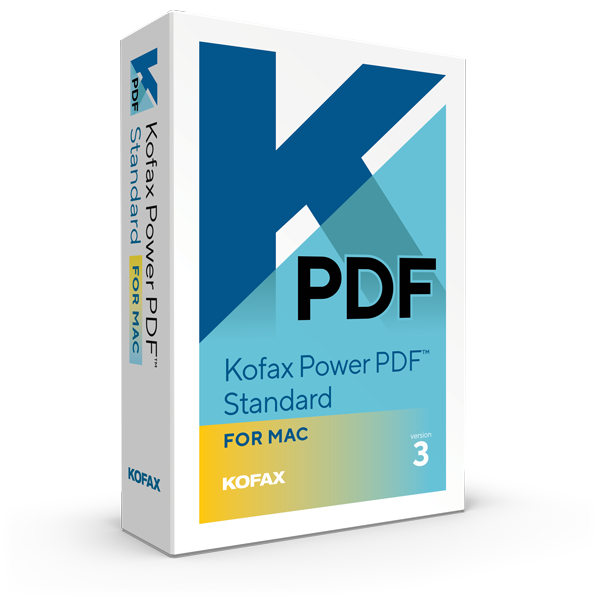 Tungsten Kofax Power PDF Standard for Mac