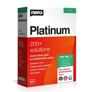 nero platinum box