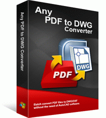 AutoDWG PDF To DWG Converter