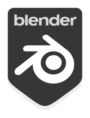 blender community badge black